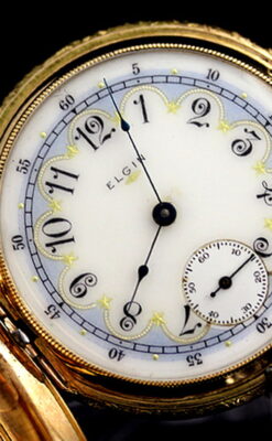 エルジンのアンティーク懐中時計-P2113-13
