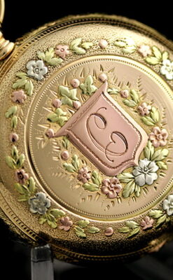 エルジンのアンティーク懐中時計-P2113-9