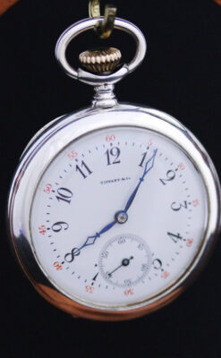 ティファニーのアンティーク懐中時計-P2137-9