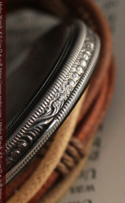 IWC 艶のある上品な銀無垢アンティーク懐中時計 【1927年頃】-P2140-12