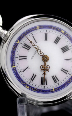 ロンジンのアンティーク懐中時計-P2143-6