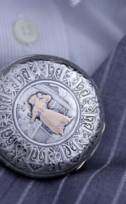 ロンジンのアンティーク懐中時計-P2147-3