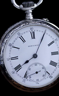 ロンジンのアンティーク懐中時計-P2147-9