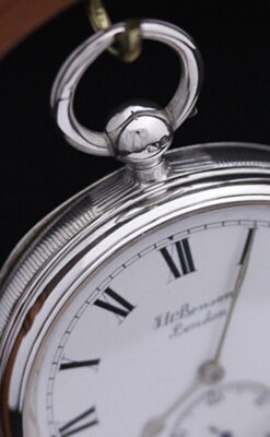 ベンソンのアンティーク懐中時計-P2161-11