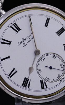 ベンソンのアンティーク懐中時計-P2161-14