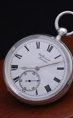 ベンソンのアンティーク懐中時計-P2161-3