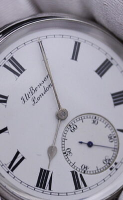 ベンソンのアンティーク懐中時計-P2161-4