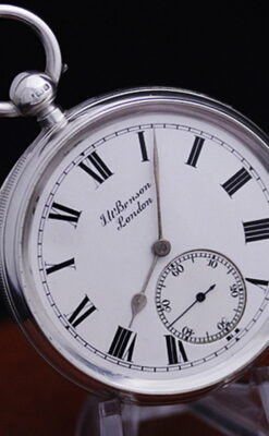 ベンソンのアンティーク懐中時計-P2161-6