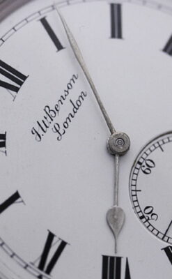 ベンソンのアンティーク懐中時計-P2161-7