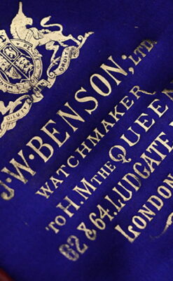 ベンソンのアンティーク懐中時計-P2161-9