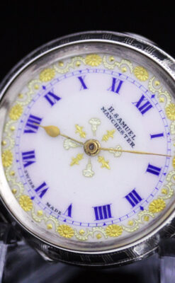 スイス製のアンティーク懐中時計-P2198-10