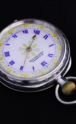 スイス製のアンティーク懐中時計-P2198-14