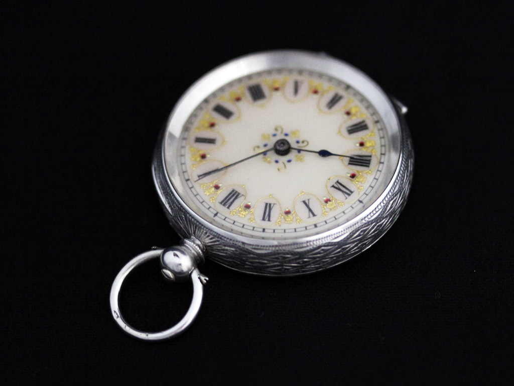 昭和のものかと思われます※ジャンク品※昭和初期レトロ時計スイス製