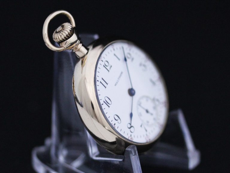ウォルサム アンティーク懐中時計 シンプル 【1902年製】