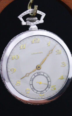 ロンジンのアンティーク懐中時計-P2202-5