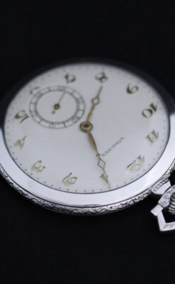 ロンジンのアンティーク懐中時計-P2202-7