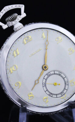 ロンジンのアンティーク懐中時計-P2202-9