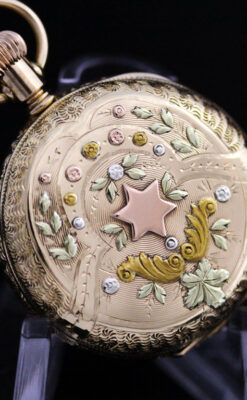 エルジンのアンティーク懐中時計-P2204-14