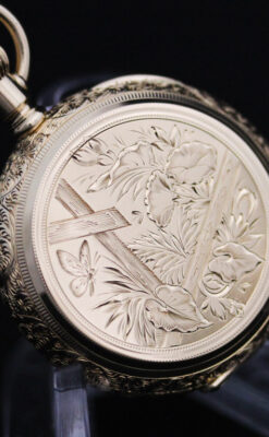 エルジンのアンティーク懐中時計-P2205-13