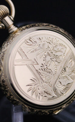 エルジンのアンティーク懐中時計-P2205-14