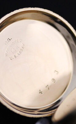 エルジンのアンティーク懐中時計-P2205-19