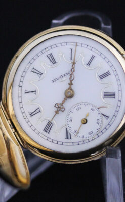 エルジンのアンティーク懐中時計-P2207-13