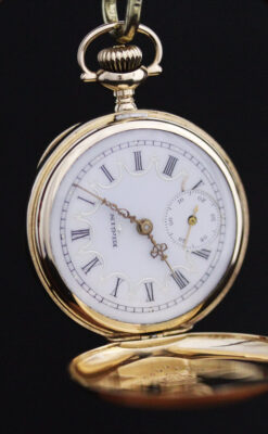 エルジンのアンティーク懐中時計-P2207-8