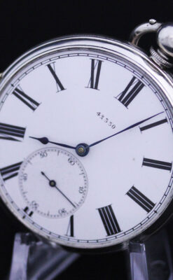 無銘のアンティーク懐中時計-P2209-11