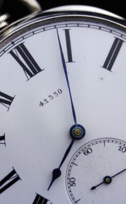 無銘のアンティーク懐中時計-P2209-12