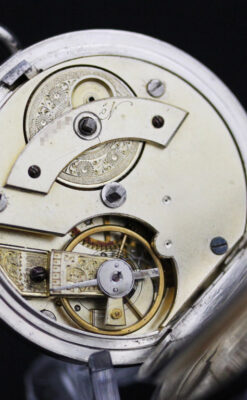 無銘のアンティーク懐中時計-P2209-17