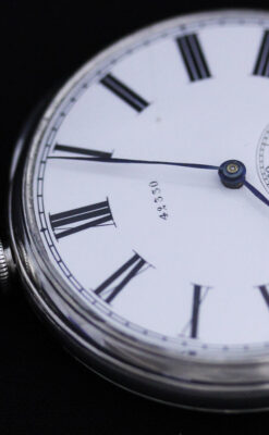 無銘のアンティーク懐中時計-P2209-7