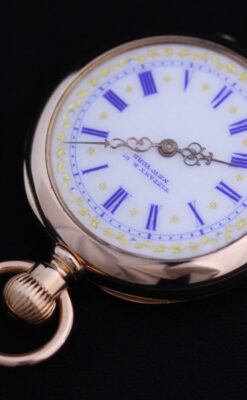 ティファニーのアンティーク懐中時計-P2211-10