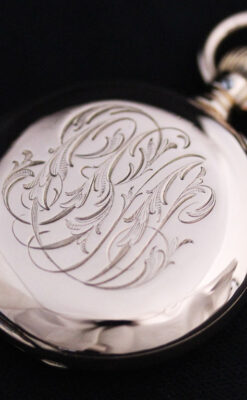 ティファニーのアンティーク懐中時計-P2211-12