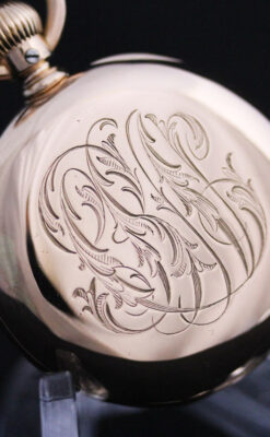 ティファニーのアンティーク懐中時計-P2211-13