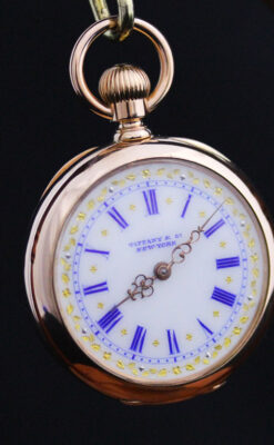 ティファニーのアンティーク懐中時計-P2211-4