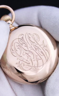 ティファニーのアンティーク懐中時計-P2211-9