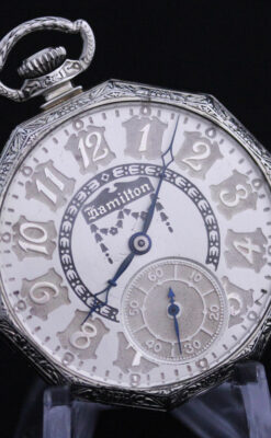 ハミルトンのアンティーク懐中時計-P2212-9