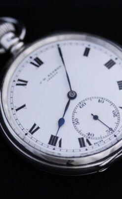 ベンソンのアンティーク懐中時計-P2213-12