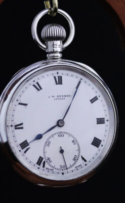 ベンソンのアンティーク懐中時計-P2213-6
