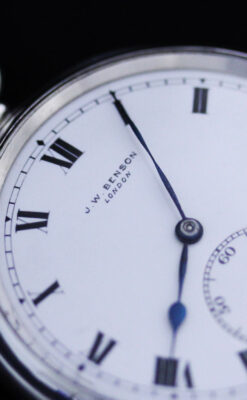 ベンソンのアンティーク懐中時計-P2213-9