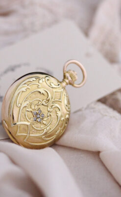 ロンジンのアンティーク懐中時計-P2214-7