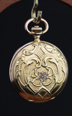 ロンジンのアンティーク懐中時計-P2214-9