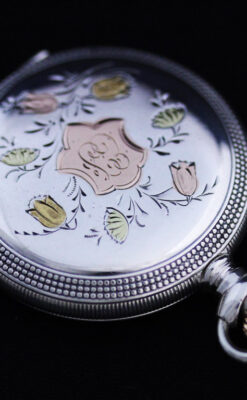 エルジンのアンティーク懐中時計-P2216-12