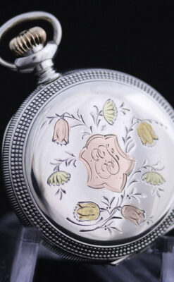 エルジンのアンティーク懐中時計-P2216-13