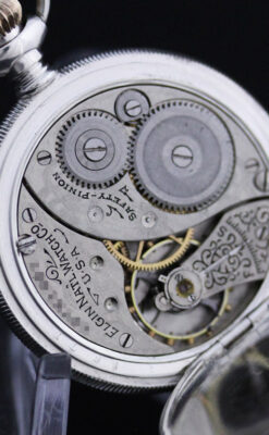 エルジンのアンティーク懐中時計-P2216-23