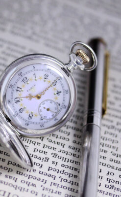 エルジンのアンティーク懐中時計-P2216-3