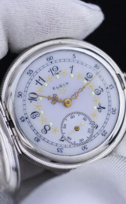 エルジンのアンティーク懐中時計-P2216-6