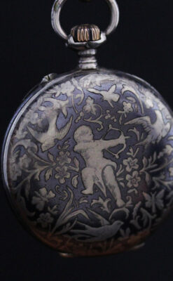 ロンジンのアンティーク懐中時計-P2217-10