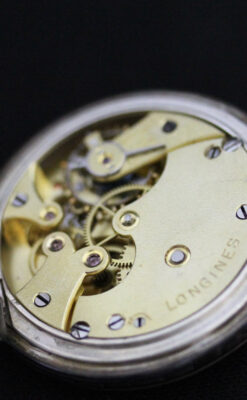 ロンジンのアンティーク懐中時計-P2217-18