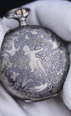 ロンジンのアンティーク懐中時計-P2217-6